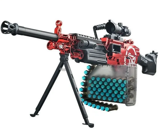 Детский пулемет M249 "SAW" (с банками-партнёрами, из-за рубежа)