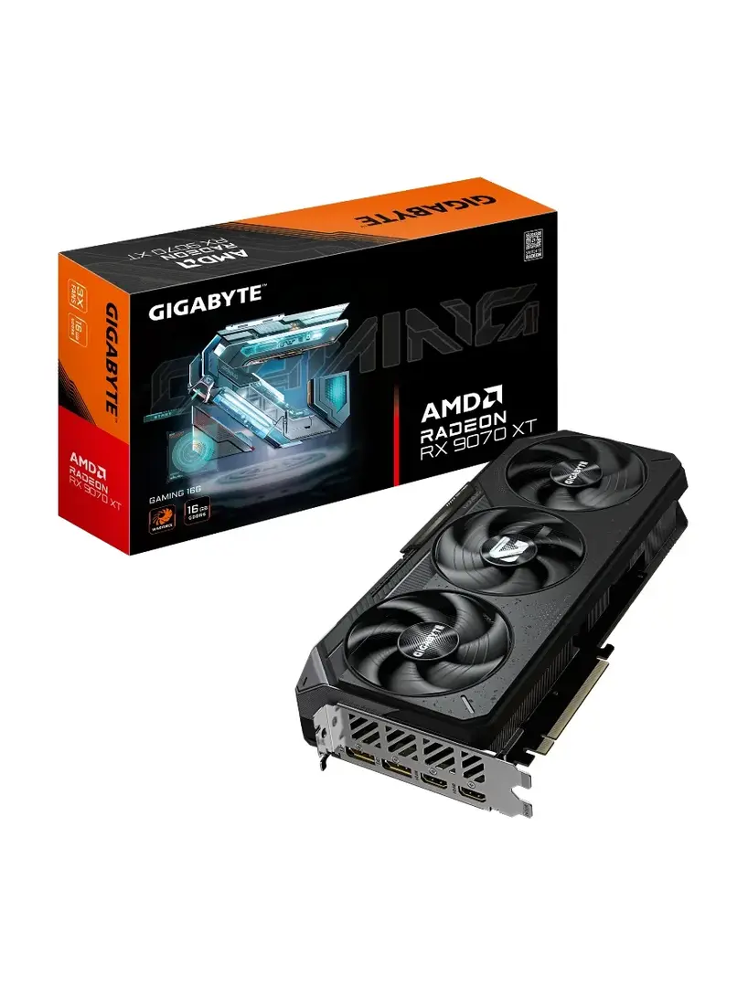 Видеокарта Gigabyte Radeon RX 9070 XT GAMING 16G (с макс. кошельком и подпиской)