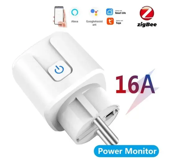 Умная розетка Zigbee (с банками-партнерами, из-за рубежа)