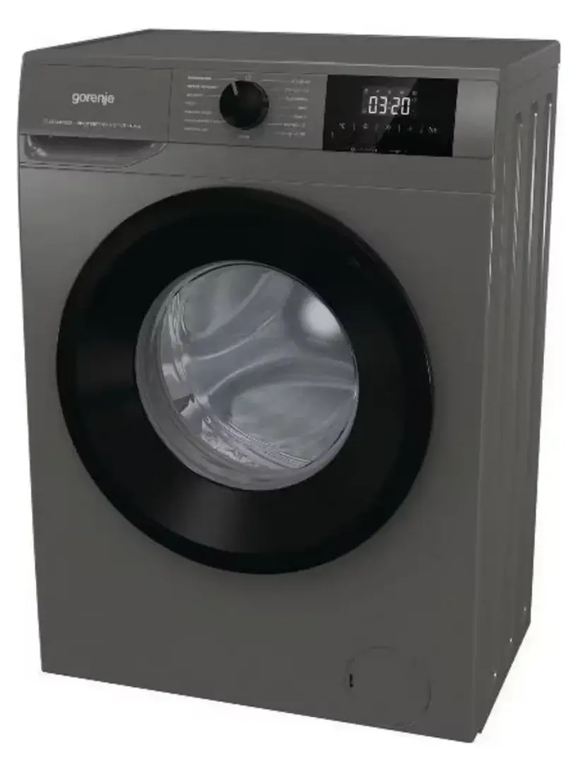 Стиральная машина Gorenje W5NGPI72SBSS/C, 7 кг, 1200 об./мин., инверторный мотор, пар, дозагрузка белья (с ВБ кошельком)