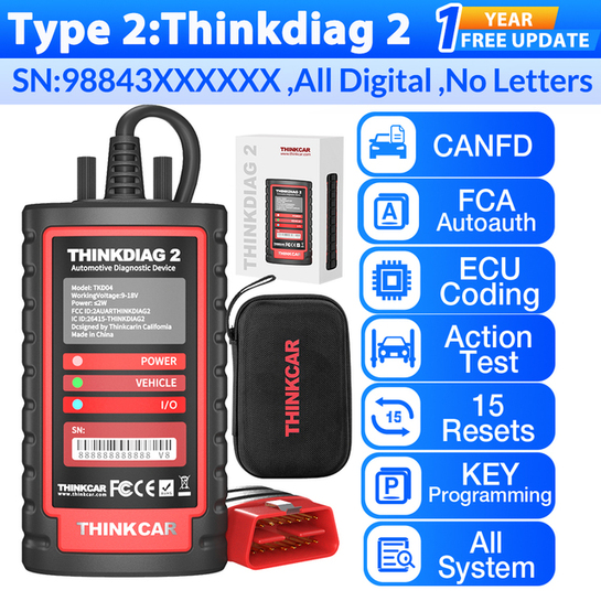 Сканер диагностический Thinkdiag 2 (из-за рубежа) 