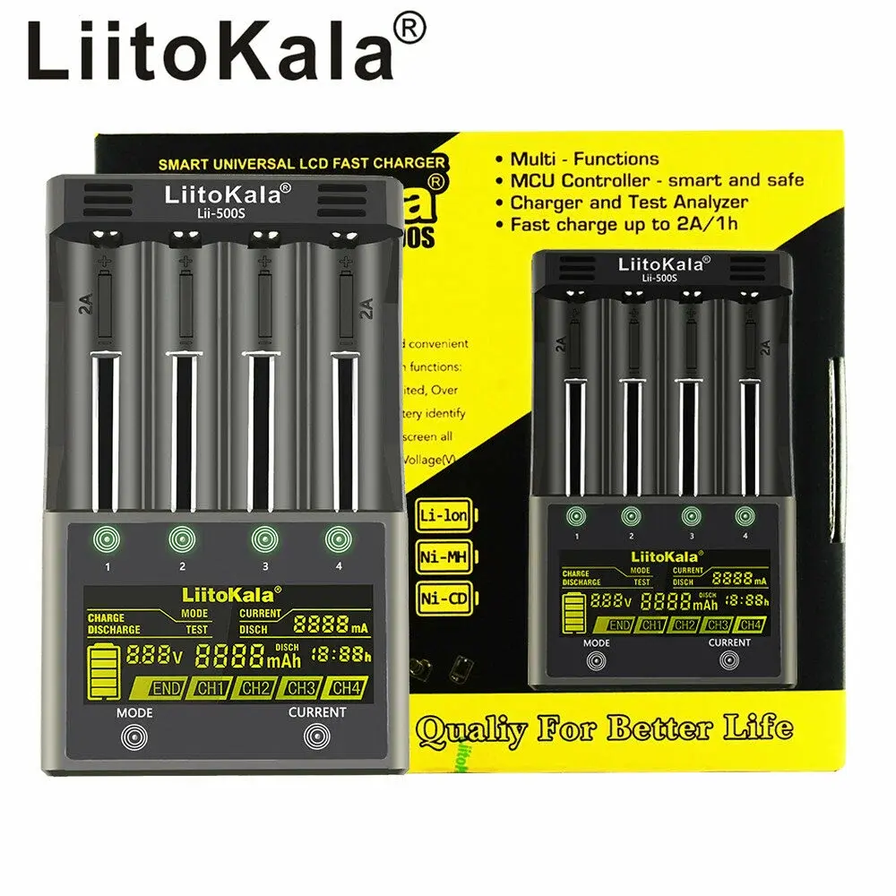 Зарядное устройство LiitoKala Li-500S