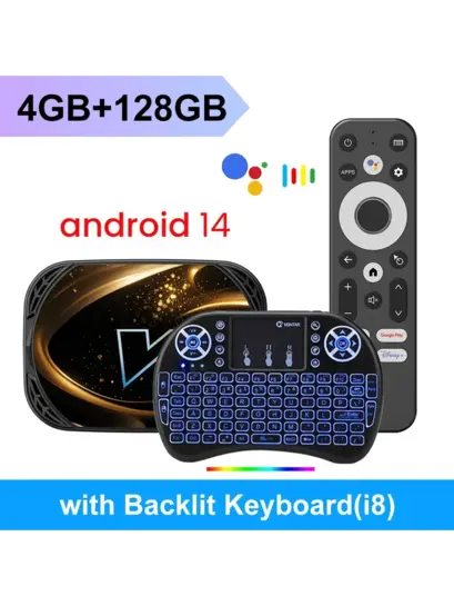 ТВ-бокс VONTAR X5, Android 14, US, 4/128 (из-за рубежа, с ВБ кошельком)
