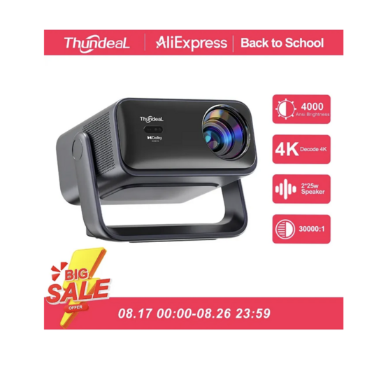 Проектор ThundeaL TD99W 4K (из-за рубежа, с ВБ кошельком)