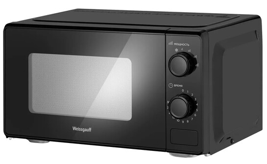 Микроволновая печь Weissgauff MWO-285 MB, 20 л, 700 Вт (с банками-партнерами)