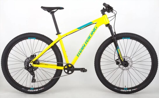 Велосипед Titan Racing 29", гидравлика, 1х8, Vittoria Barzo (с банками-партнерами)