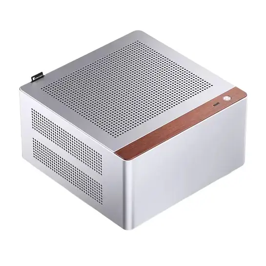 Компьютерный корпус Jonsbo NV10 Silver (с картой банка-партнера, из-за рубежа)