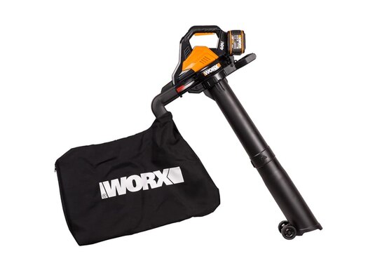 Воздуходувка аккумуляторная WORX WG583E.9 бесщеточная, без АКБ и ЗУ (+ 7396 бонусов Спасибо)