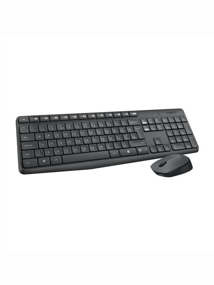 Беспроводной комплект мышь + клавиатура Logitech MK235 + 240 баллов Ozon (и другие комплекты, с картой банка-партнера)