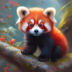 панда_красная