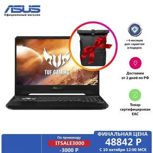 Игровой хит ASUS TUF Gaming FX505DT-BQ598