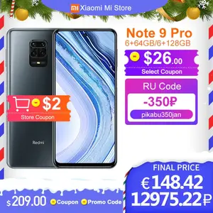 Смартфон Xiaomi Redmi Note 9 Pro 6/64