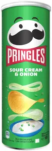 [РнД, Краснодар, возм., и др.] Чипсы Pringles картофельные Sour Cream & Onion, 165 г