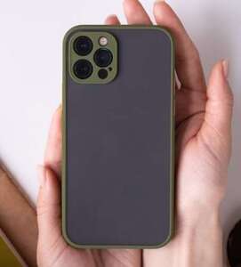 Чехол для iPhone 12 Pro и 11 Pro Max ObiMobi с защитой камеры зеленый, розовый, сиреневый