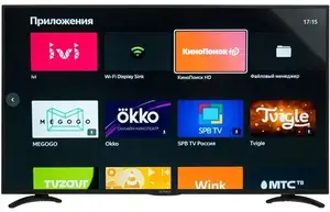Телевизор LED 50" 4К IRBIS 50U1YDX153BS2 Smart TV (Яндекс ТВ) +голосовое управление