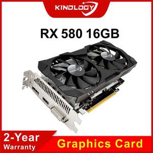 Видеокарта Kinology RX 580, 16 ГБ, 2048SP