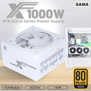 Блок питания SAMA XF1000, 1000 Вт, 80plus Gold