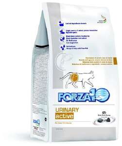 Сухой корм Forza10 Cat Urinary Active 1,5 кг. для взрослых кошек при мочекаменной болезни (рыба)