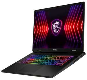 Игровой ноутбук MSI Sword 17 1920X1200, 165 гц, 13700HX, RTX 4060, 1TB SSD, 16 gb DDR 5, Русская раскладка (Цена по карте Ozon)