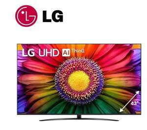 Телевизор LG 43UR81006LJ 43" 4K UHD, черный