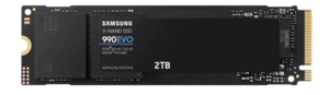 Samsung 2 ТБ Внутренний SSD-диск 990 EVO M.2 PCI-E 5.0 (MZ-V9E2T0BW) (цена с ozon картой) 