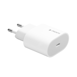 Сетевое зарядное устройство Deppa 20 Вт Original USB-C Power Delivery