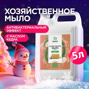 Хозяйственное жидкое мыло GRASS Milana, 5л (цена с ozon картой)