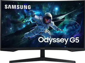  Монитор Samsung Odyssey G5 LS27CG550EIXCI 27" 2K VA 165 Гц + 5000 бонусов (с картой OZON)