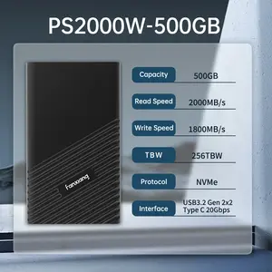 Внешний SSD 1 Tb Fanxiang PS2000W, 20 Гбит/с