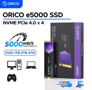 SSD Orico 1Tb PCIe 4.0 5000mb/s