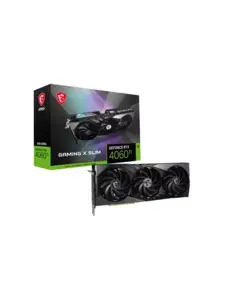 Видеокарта MSI rtx 4060ti Gaming x Slim 8 гб (с картой OZON)