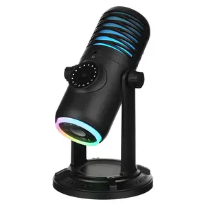 Игровой микрофон ZONE 51 TONE (4 профиля, RGB, USB, сенсорное управление)