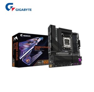 Материнская плата Gigabyte B650M AORUS ELITE (Micro-ATX, AM5)