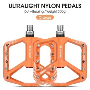 Нейлоновые педали для велосипеда WEST BIKING (с OZON картой, из-за рубежа)