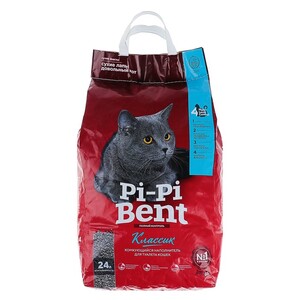 Наполнитель для кошачьего туалета Pi-Pi-Bent Классик 10кг (24л)
