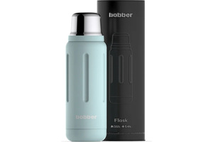Вакуумный бытовой термос для напитков BOBBER 770 мл Flask-770 Light Blue