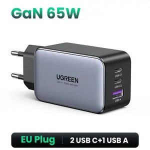 Зарядное устройство UGREEN GaN 65W CD244