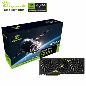 Видеокарта Manli Nebula GeForce RTX 5070 12GB GDDR7 192bit (из-за рубежа, продавец без отзывов)