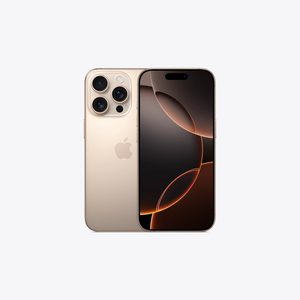 Смартфон Apple iPhone 16 Pro Max 256 GB, Desert Titanium, nano SIM + eSIM