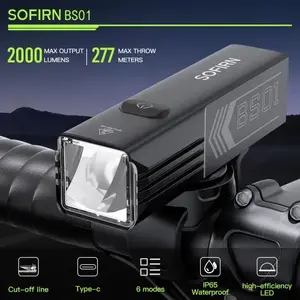 Велосипедный фонарь Sofirn BS01 2000LM (Доставка из Китая, с картой OZON)