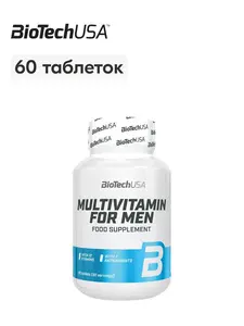 Витаминно-минеральный комплекс для мужчин Biotech USA Multivitamin for Men 60 таб. (с Озон картой)