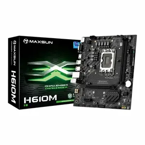 Материнская плата Maxsun MS-Challenger H610M 1700, H610, 2xDDR4, mATX, RTL (цена с Я.Пэй/Альфой, зависит от аккаунта)