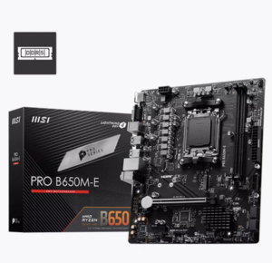 Материнская плата MSI PRO B650M-E AM5 (цена по WB кошельку) 