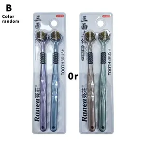 Зубная щетка, 3 стороны, чистка на 360° (из-за рубежа, с картой Ozon)