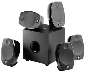 Колонки Sib Evo 5.1, Black для домашнего кинотеатра 