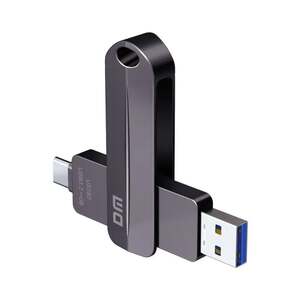 Портативный SSD-накопитель DM US580-512 512 ГБ USB-A/USB-C в формате флешки 