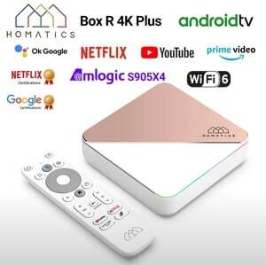 ТВ-приставка Homatics Box R 4K Plus 4+32 Гб