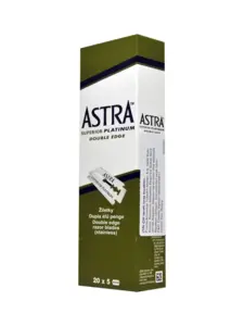 Лезвия двусторонние P&G Astra Superior Platinum, 100 шт (с ВБ кошельком)