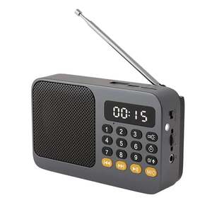 Мини FM-радио с функцией Bluetooth и MP3-плеером (с озон картой, из-за рубежа)