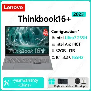 Ноутбук Lenovo ThinkBook 16+, 16", 32ГБ/1ТБ, U7 255H, Integrated graphic, Windows